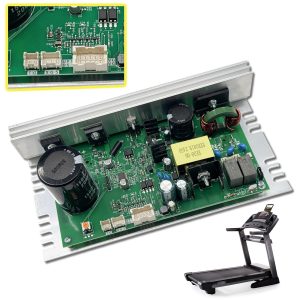 MC1648DLS 406077 Treadmill Control Board 10 Pins White Sockets 110V ZE0824 Motherboard Controller Board 50W Fits For Nordic Track FreeMotion Proform Treadmill Parts Replace MC1648DLS-JST ZE0824