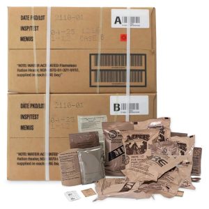 Wornick Sopacko, Ameriqual MRE Meals Ready to Eat Inspection dates 2026 or Better , Emergency Food Supply, Survival Camping Outdoor (INSPECTION DATE IS NOT EXPIRATION DATE) 12 Pack(A & B Case Bundle, 2, Count)