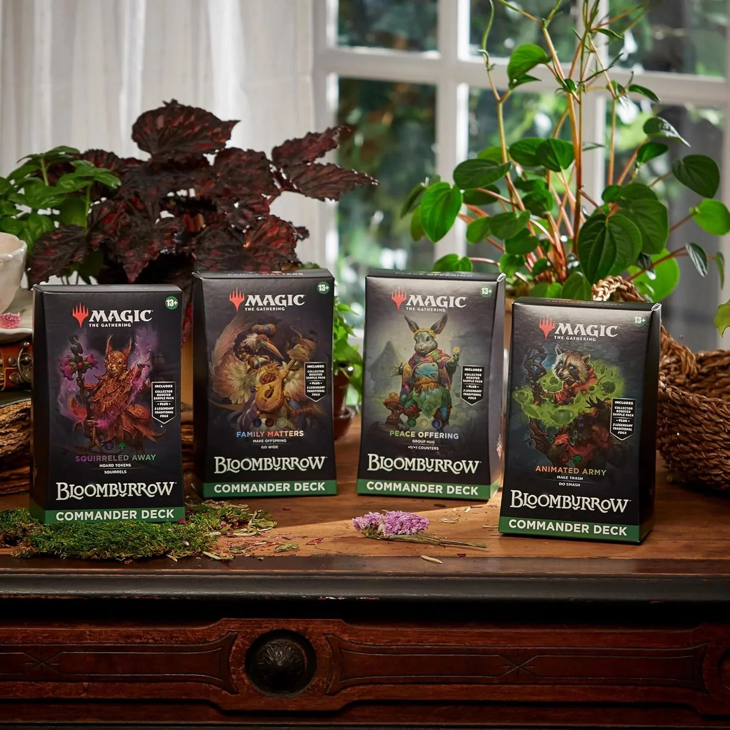 Magic: The Gathering Bloomburrow Commander Deck Bundle - 4 Decks - Image 3