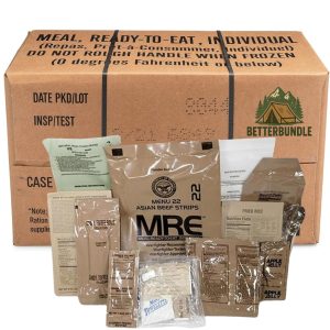 2026 Inspection MRE, U.S. MRE Meals, Emergency Supplies, Emergency Food Supply, Survival Food w/ Flameless Heater, Ready Meals (Variety Pack of 12) &ndash; (A or B Case Selected at Random) FRESH STOCK - 10 Year Shelf Life from Inspection Date &ndash; 2023 Pack /