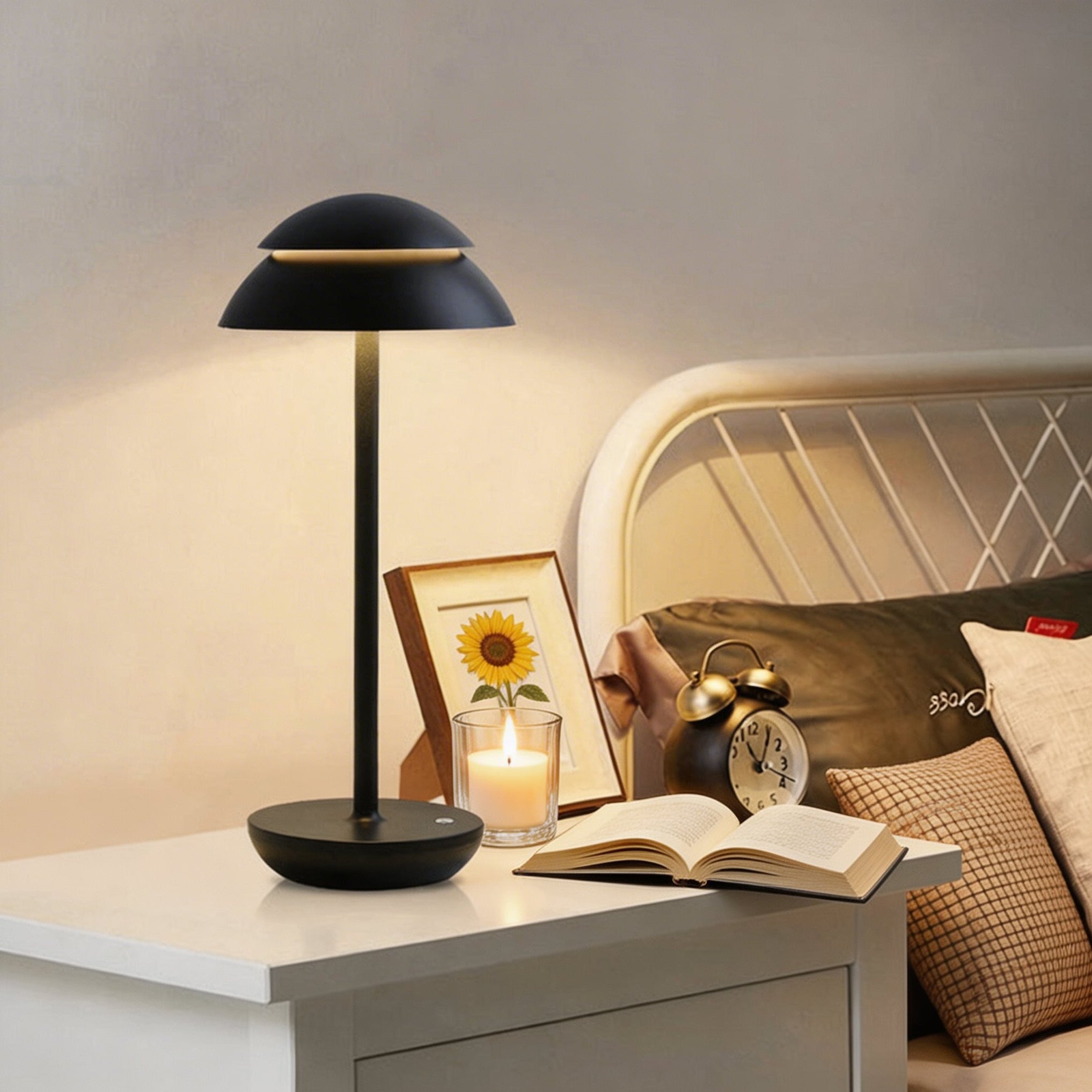 Touch-Controlled Cordless Mushroom-Shaped Table Light - Image 4