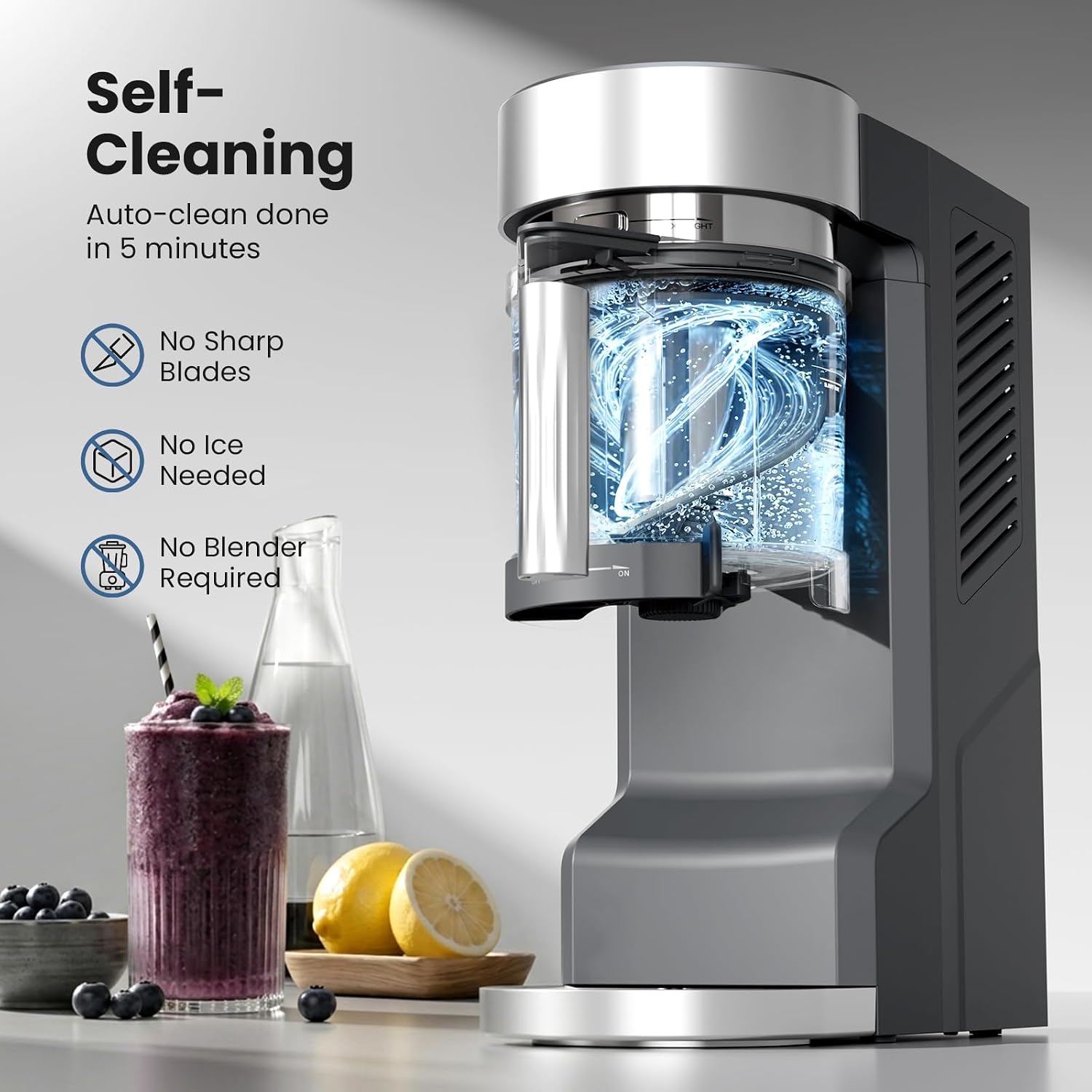 Kismile 3 in 1 Slushie Machine for Home BM0412 - Image 7