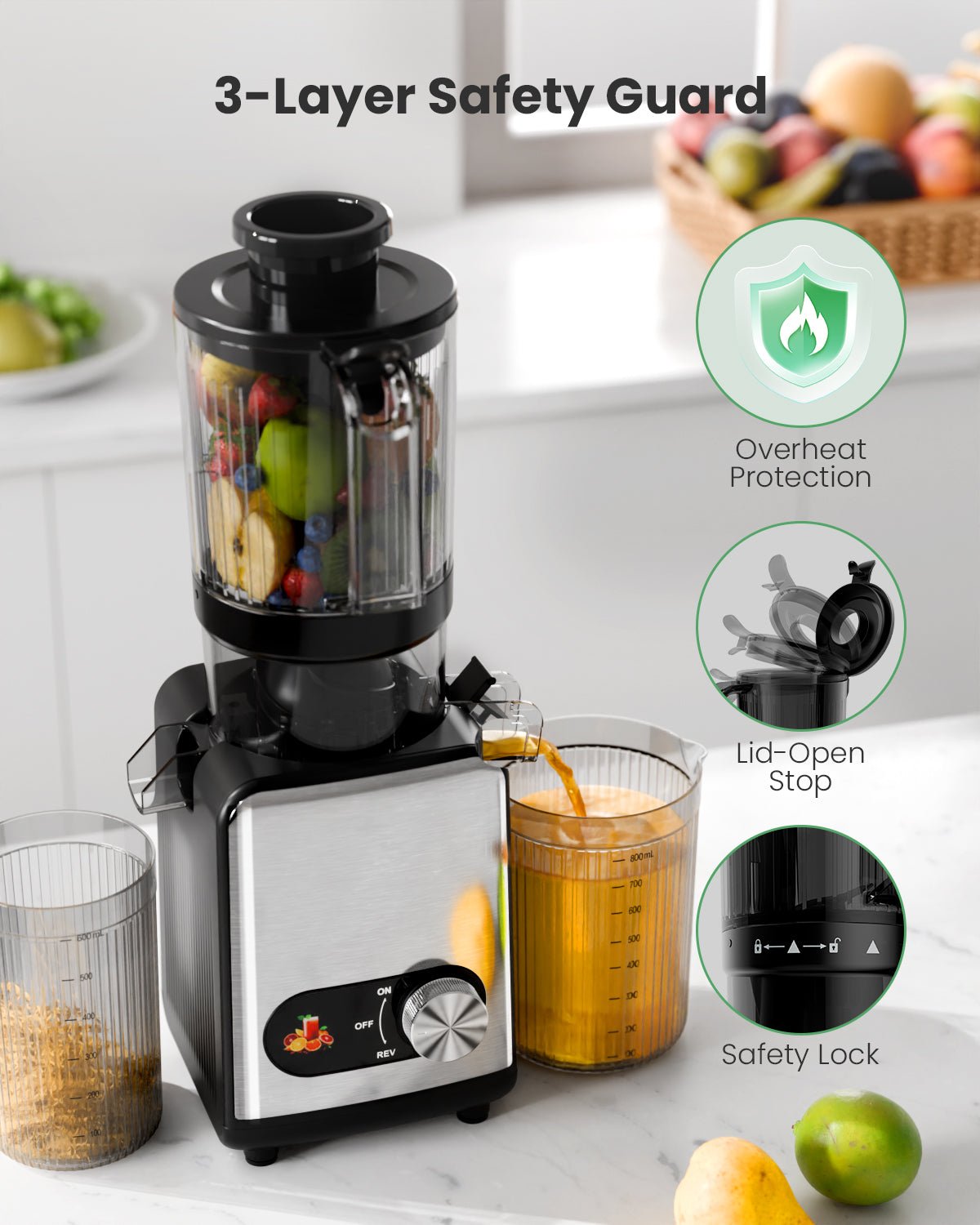 Kismile Cold Press Juicer Machine 27901KJU0 - Image 9