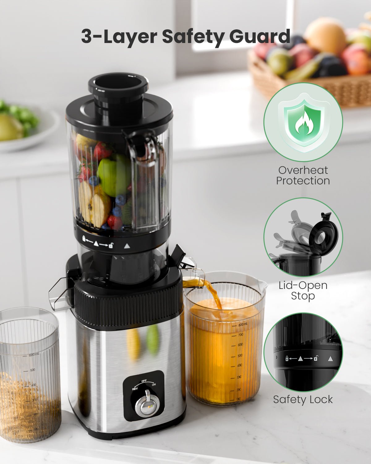 Kismile Cold Press Juicer Machine 27901KJU0 - Image 7