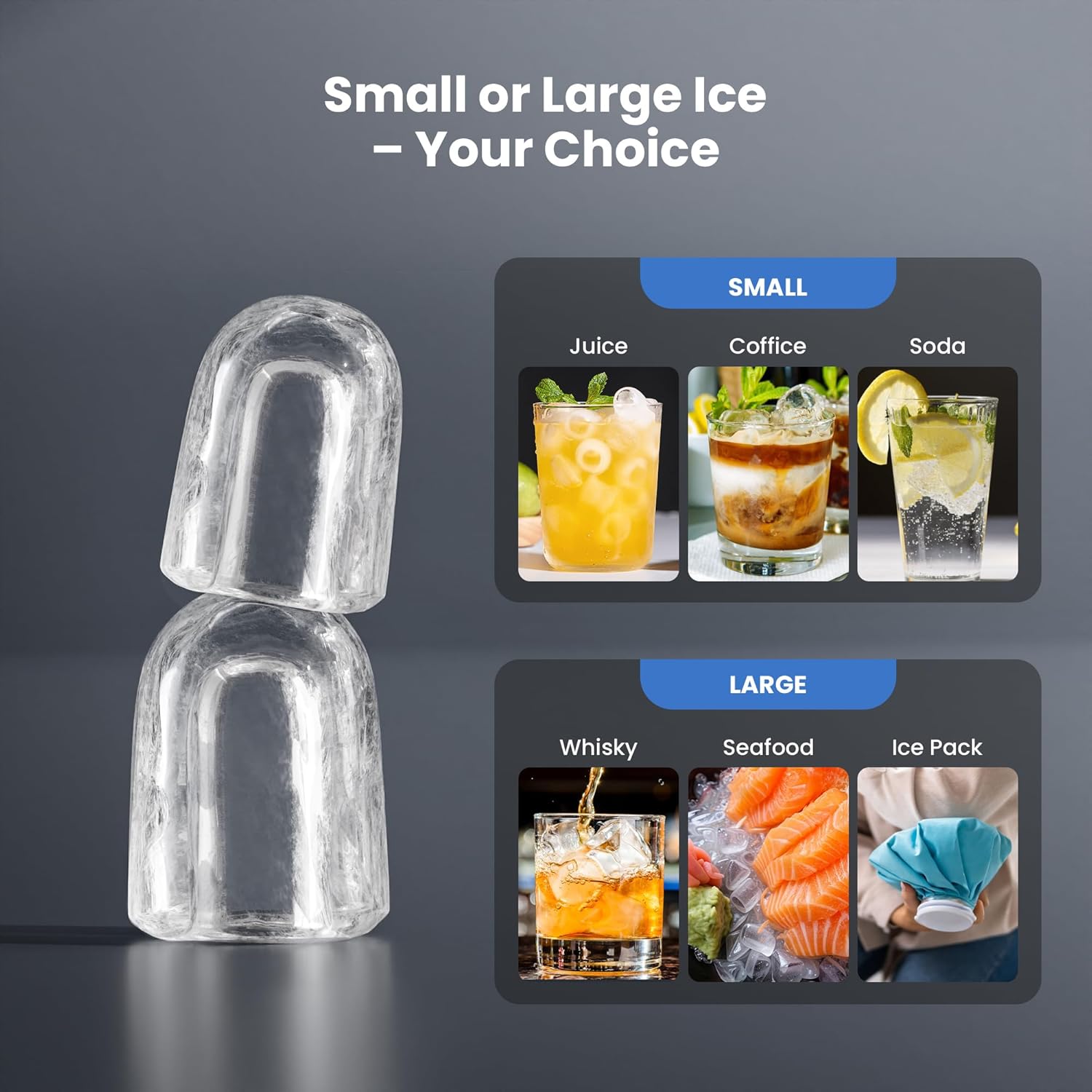 Kismile Ice Makers Countertop 58212RIM0 - Image 12