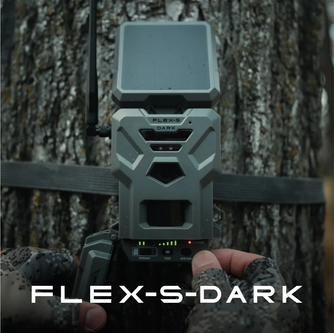SPYPOINT Flex - S Dark Solar Outdoor Cellular Trail Camera - Integrated Solar Panel, No WiFi Needed, Night Vision - Image 9
