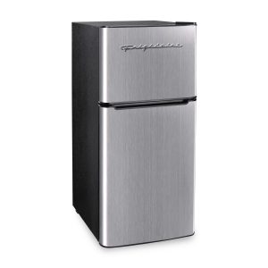 Frigidaire, 4.5 Cu. ft., 2 Door Compact Refrigerator-Chrome Trim, EFR451, Platinum