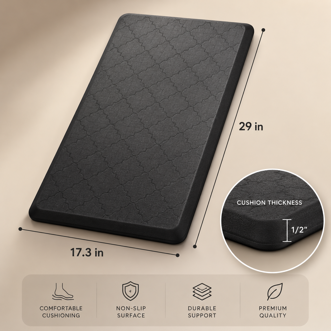 Standing Desk Mat for Fatigue Relief - Image 3